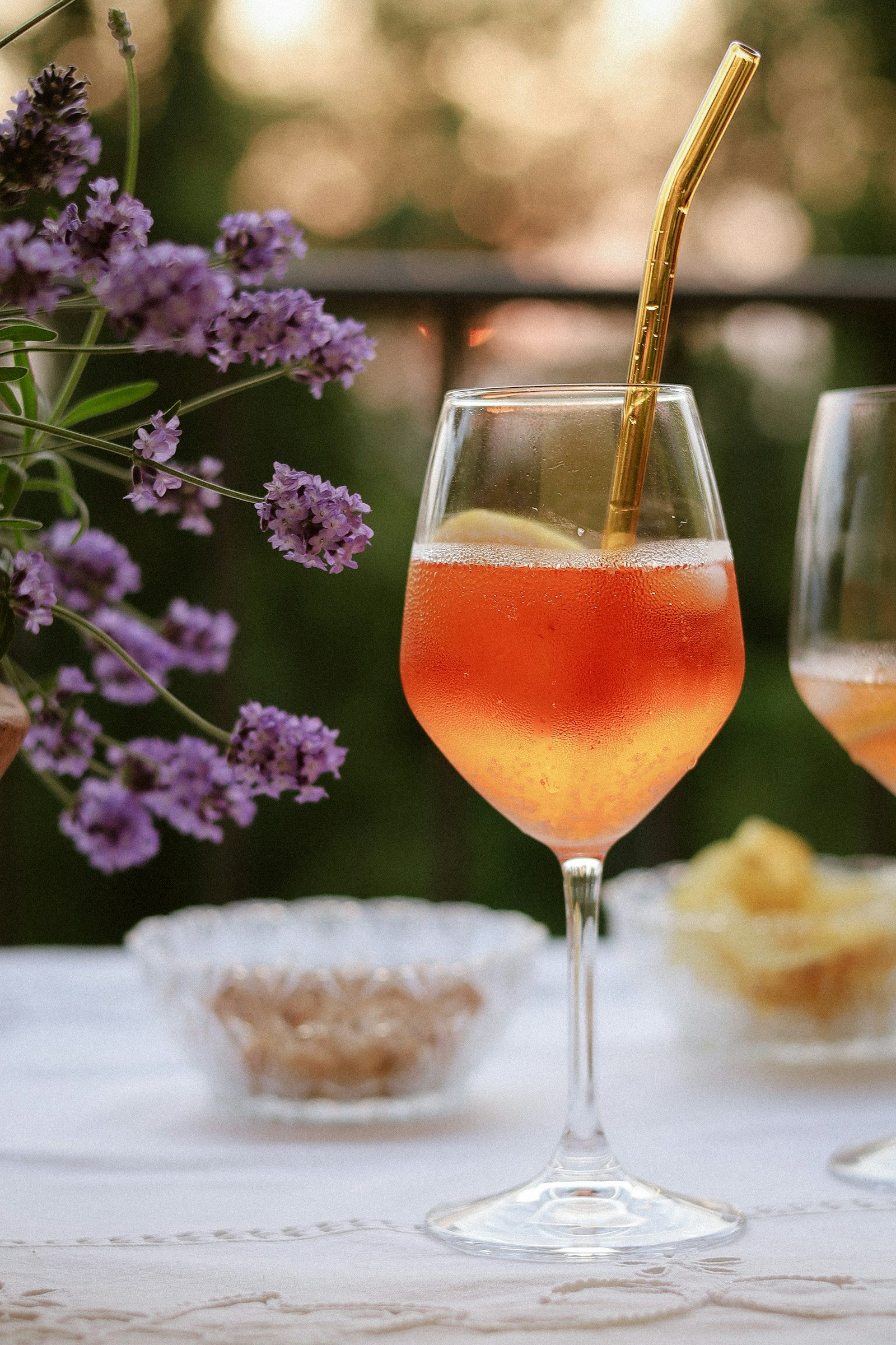 Mediterranean Spritz during aperitivo hour